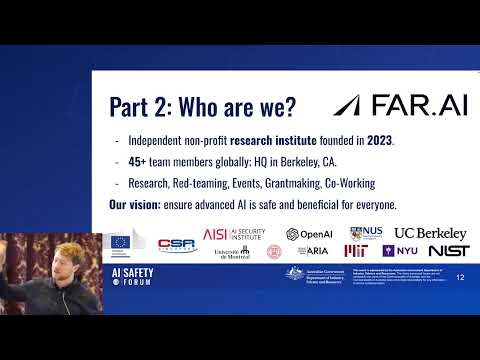 Closing the Safety Gap: Lessons from FAR.AI, and Australia's Opportunities